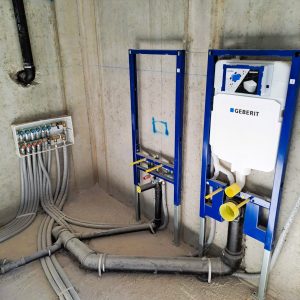 scarico geberit wc e bidet